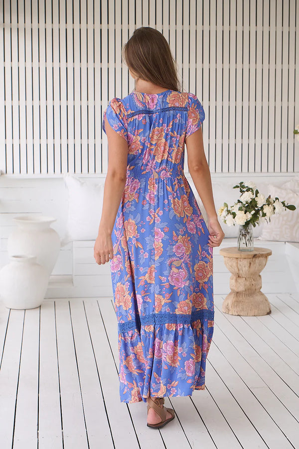 Glastonbury Print Carmen Maxi - Jaase