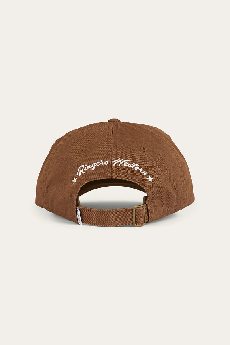 RINGERS WESTERN Lady Luck Baseball Cap - Saddle Brown