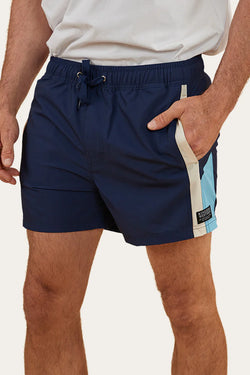 RINGERS WESTERN Rally Mens Swim Short - Navy/Blue