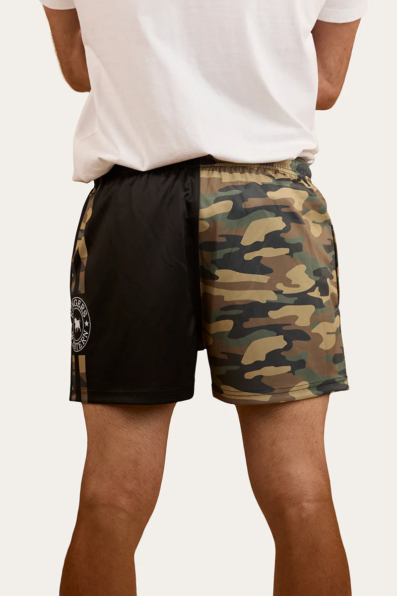 RINGERS WESTERN Unisex Footy Short -Black / Camo