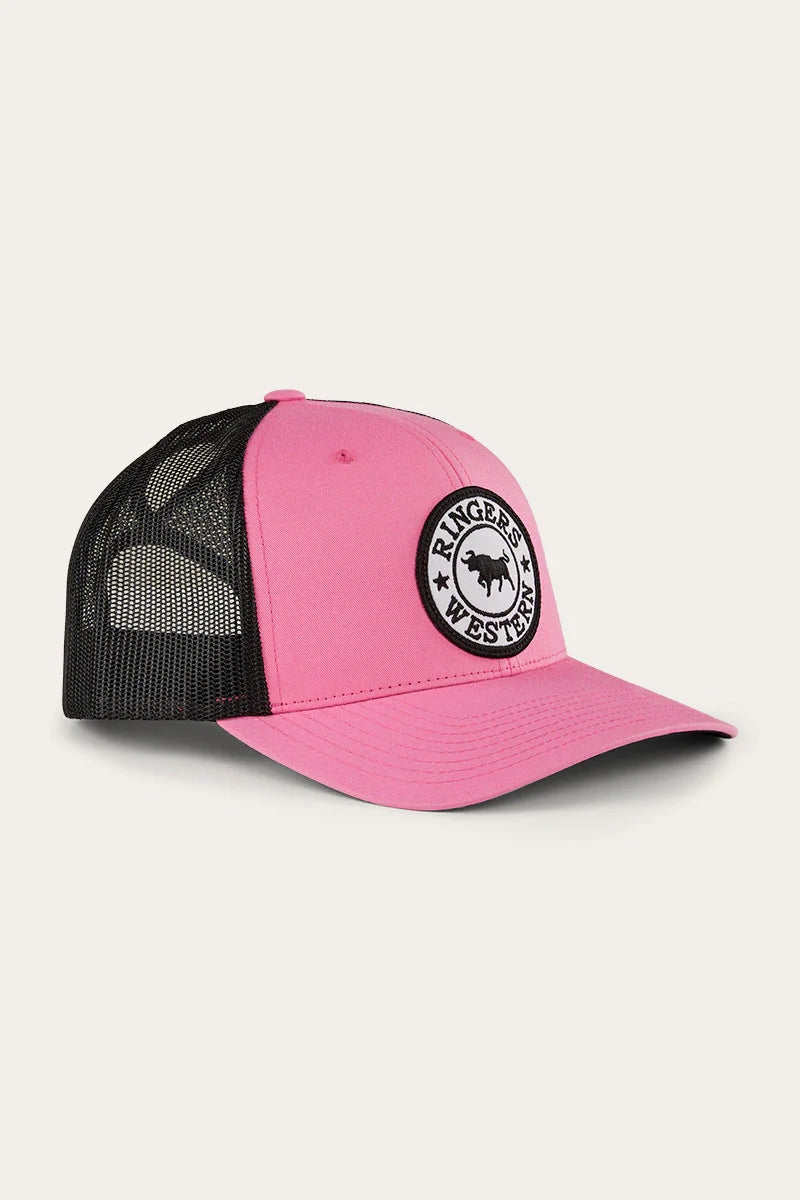 RINGERS WESTERN Tara Ponytail Trucker Cap - Melon