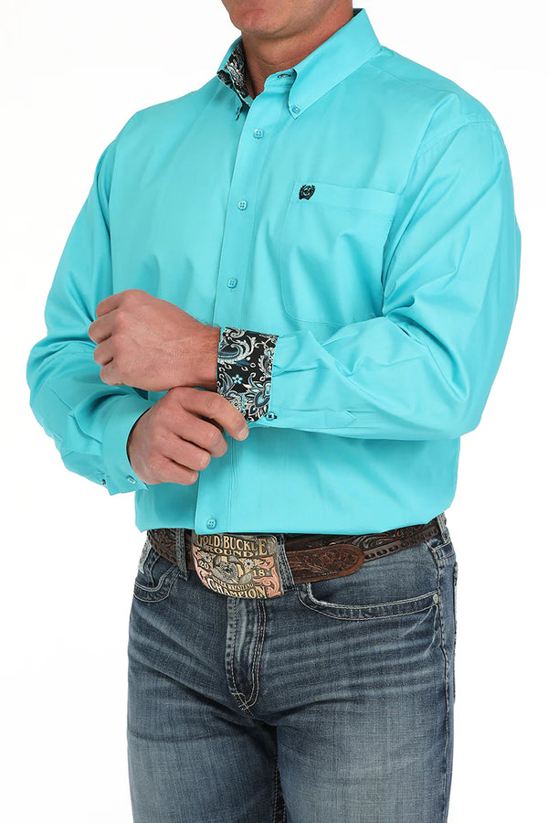 Cinch - Mens Turquoise Shirt
