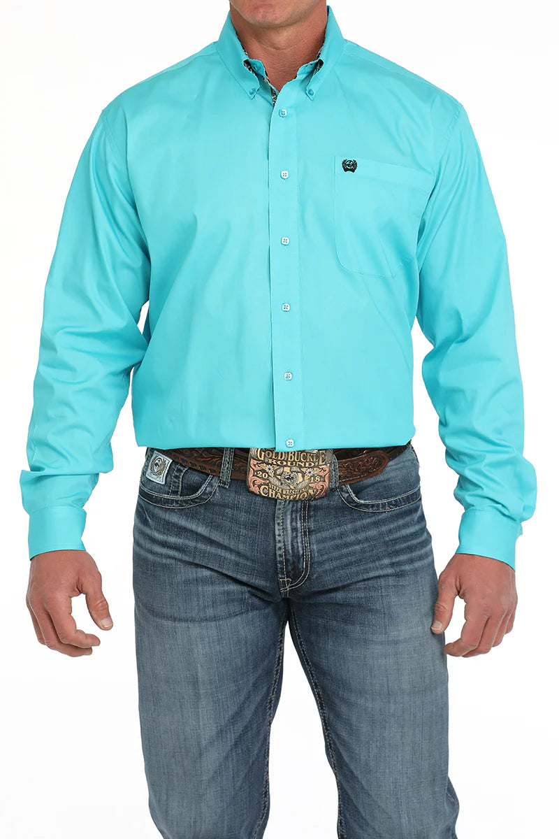 Cinch - Mens Turquoise Shirt