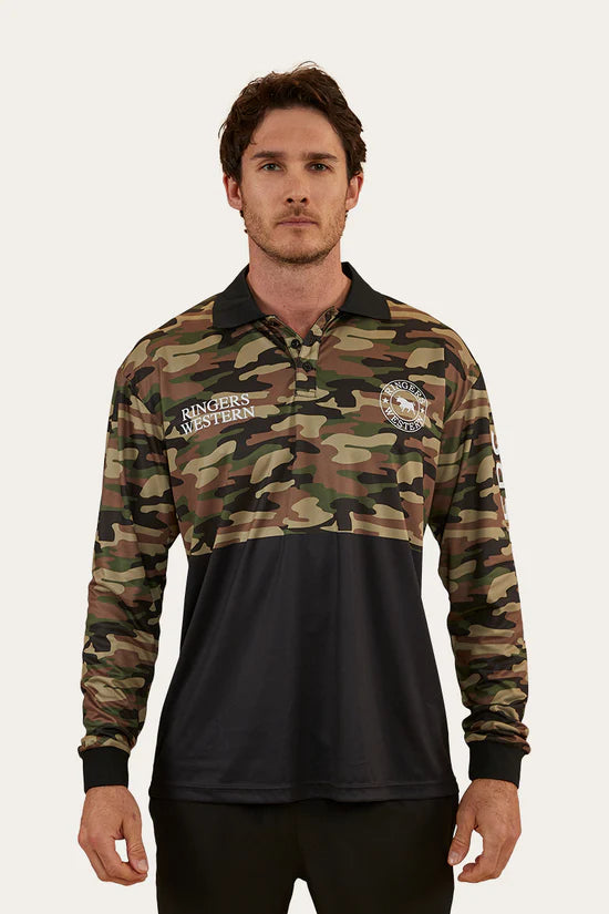 Ringers Western - Halls Creek Unisex Fishing Jersey Camo (Copy)