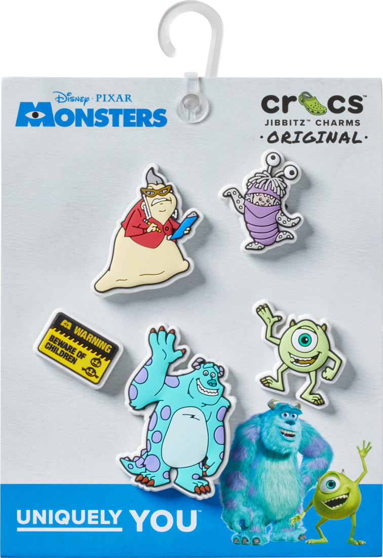 CROCS Jibbitz™ Shoe Charms - Monsters Inc 5 Pack