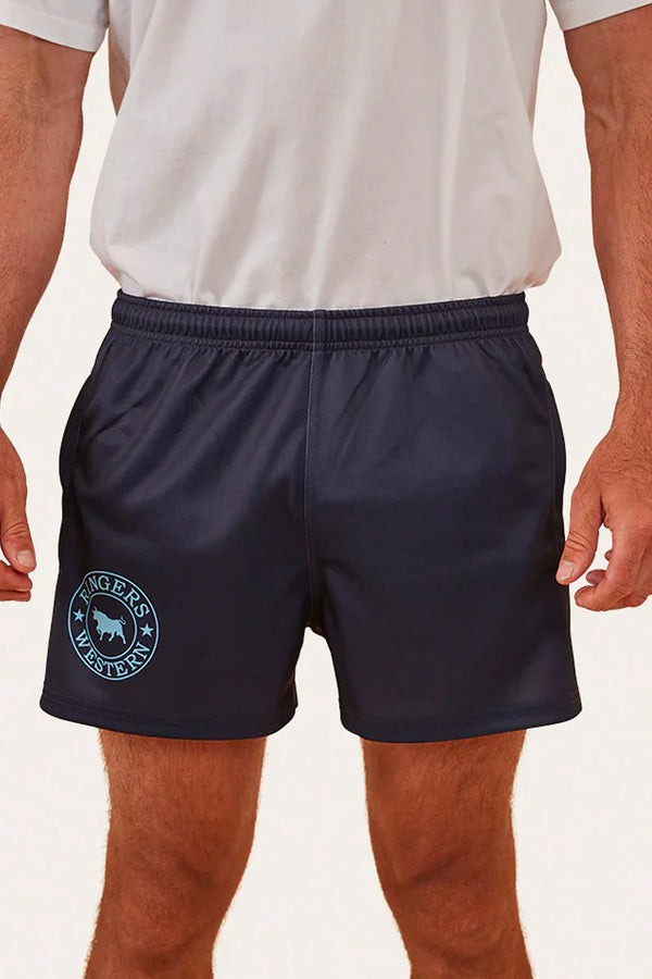 RINGERS WESTERN Unisex Footy Short - Navy