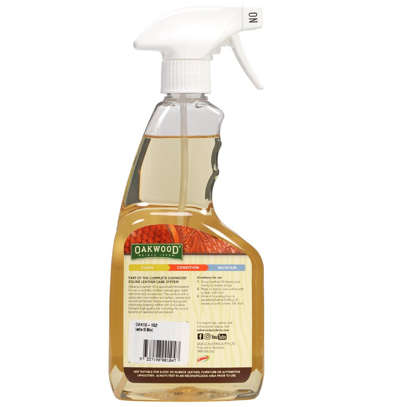 Oakwood Leather Oil 500ml