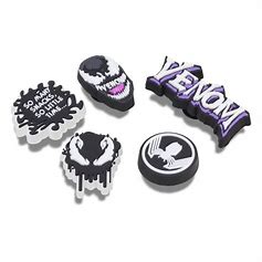 CROCS Jibbitz™ Shoe Charms SPIDER-MAN VENOM 5 PACK