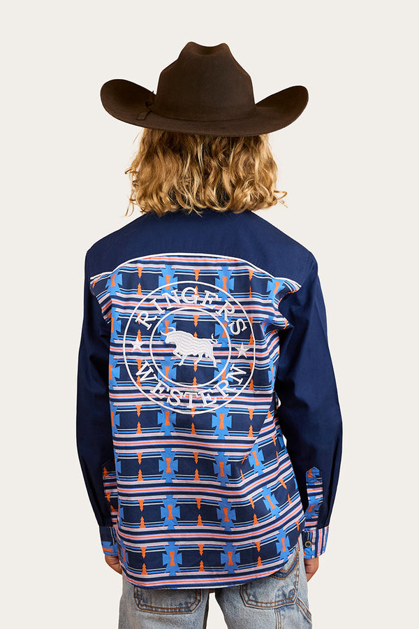 Ringers Western Oakley Kids Limited Edition Work Shirt - Navy