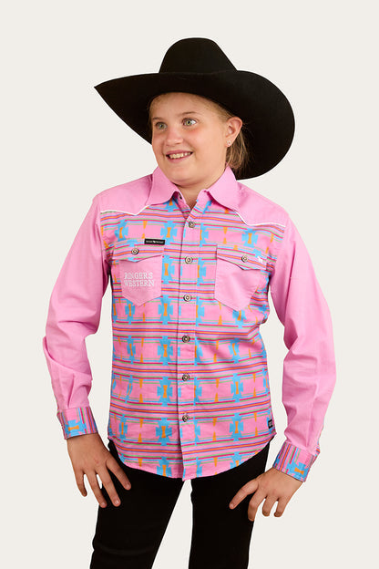 Ringers Western Oakley Kids Limited Edition Work Shirt - Pink