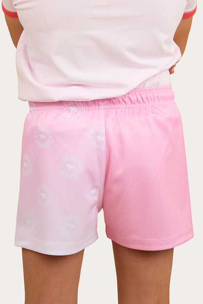 RINGERS WESTERN Signature Bull Kids Footy Shorts/Pink