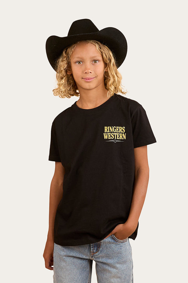 RINGERS WESTERN Workhorse Kids Classic Fit T-Shirt - Black