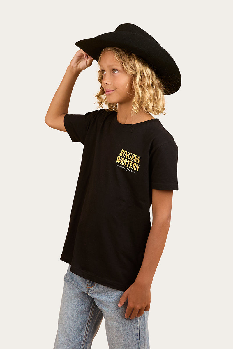 RINGERS WESTERN Workhorse Kids Classic Fit T-Shirt - Black
