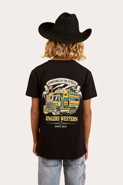 RINGERS WESTERN Workhorse Kids Classic Fit T-Shirt - Black