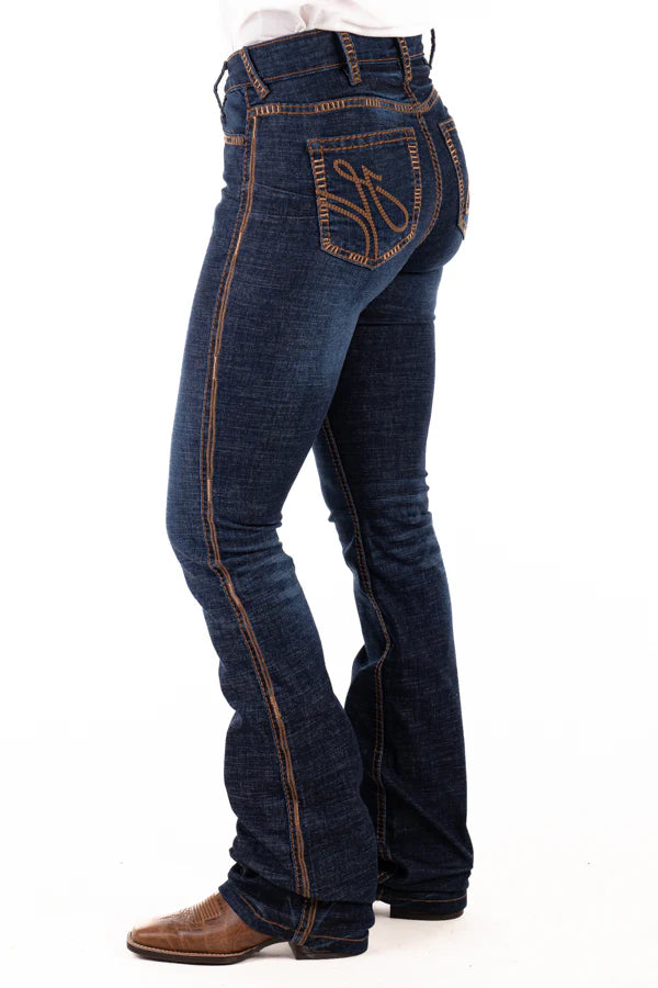 Hitchley & Harrow - Tan Stitch Jean