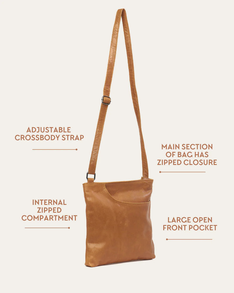 Bare Leather - Betty Bag / Almond