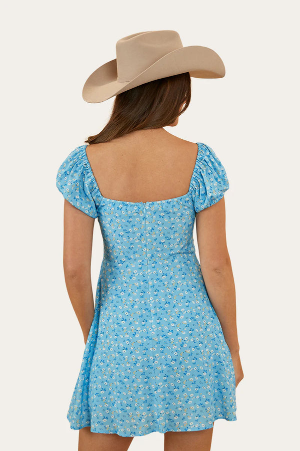 RINGERS WESTERN Posie Womens Mini Dress - Blue