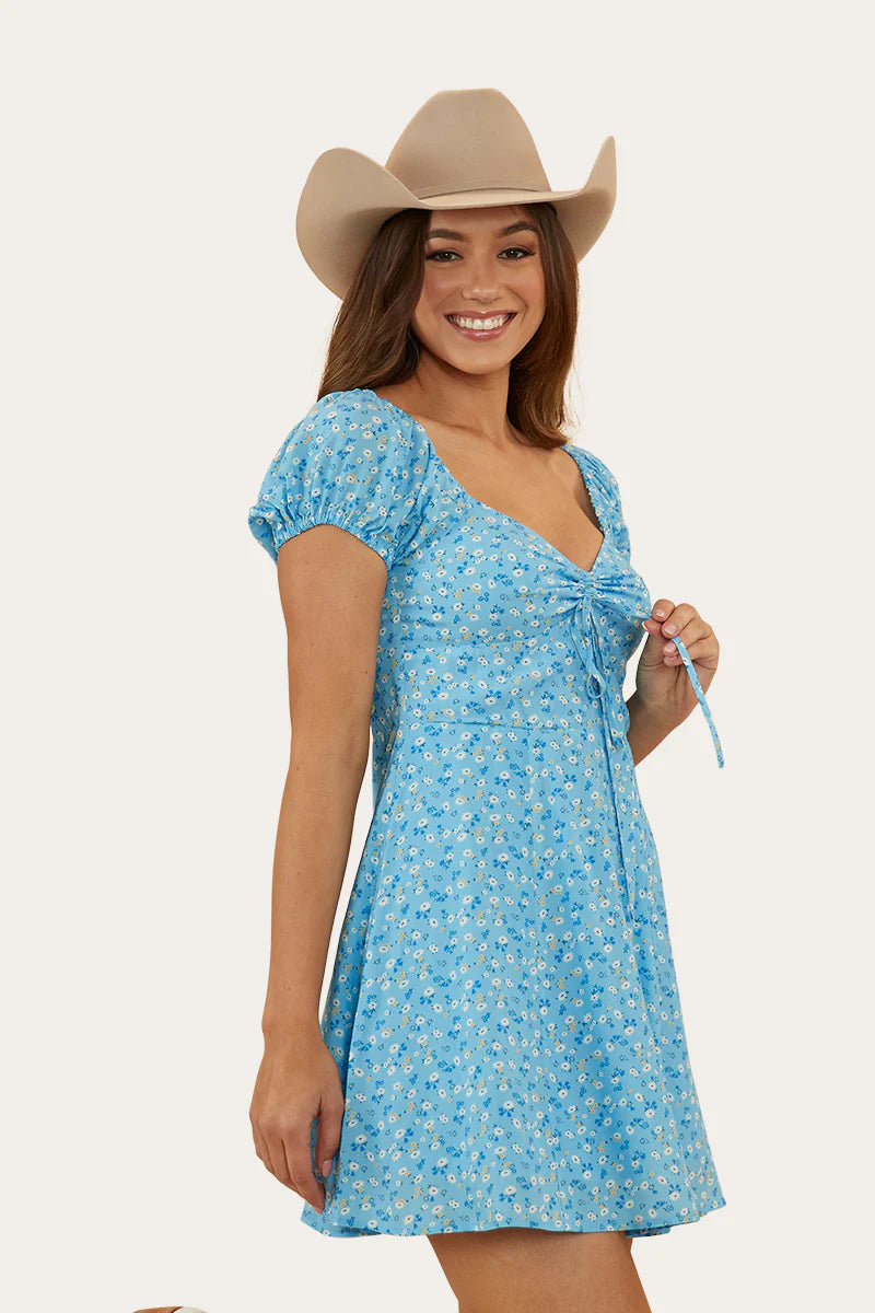 RINGERS WESTERN Posie Womens Mini Dress - Blue