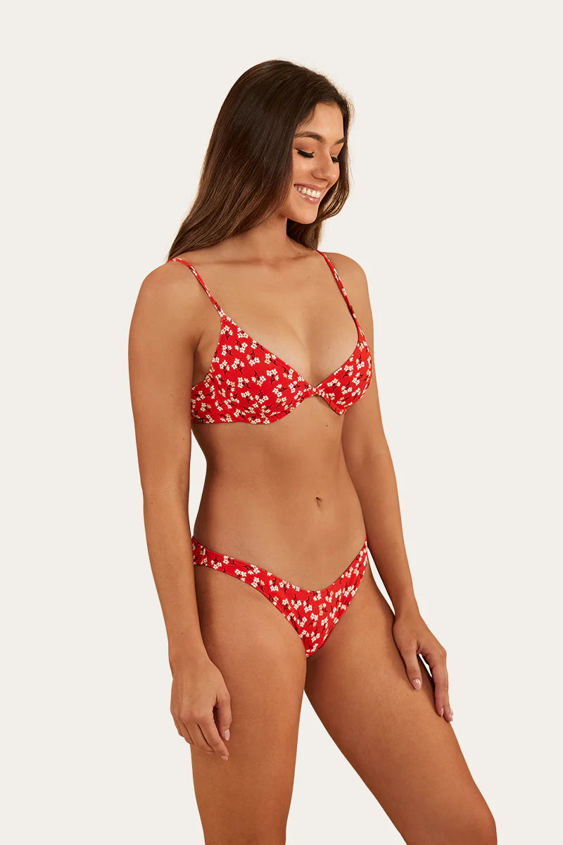 RINGERS WESTERN Posie Womens Underwire Bikini Top - Fiery Red