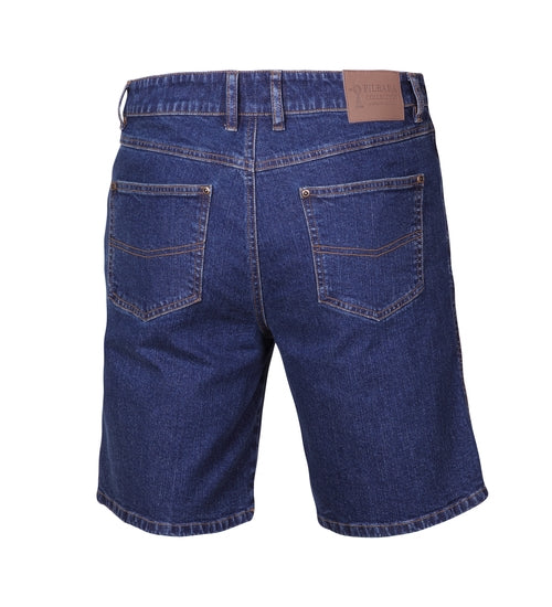 PILBARA Men's Stretch Denim Jean Short - Indigo Wash