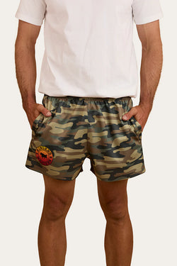 RINGERS WESTERN Signature Bull Kids Footy Shorts- Camo