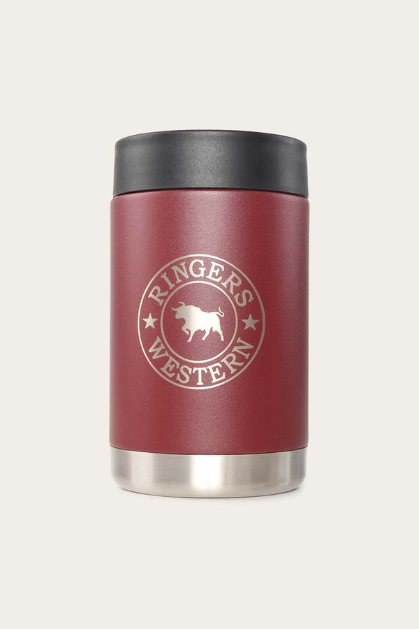 RINGERS WESTERN Escape Can Cooler - Maroon