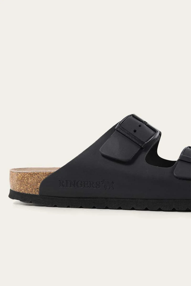 RINGERS WESTERN Ashford Unisex Sandal - BLACK