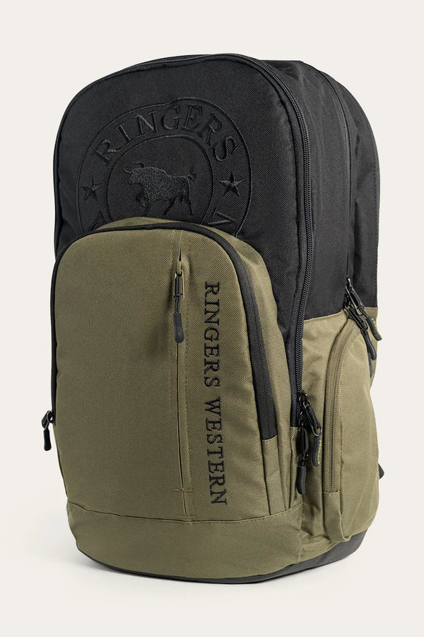 RINGERS WESTERN Holtze backpack- Army/Black