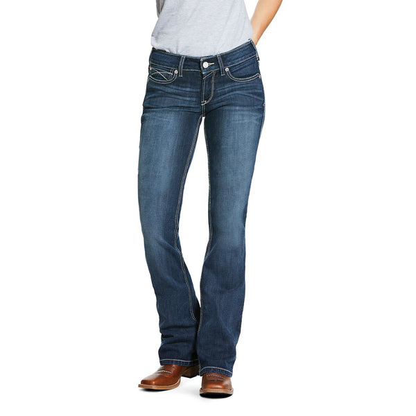 Ariat WMS Real Mid Rise Arrow Fit Shayla - Gemstone