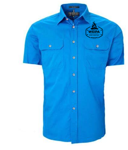 Redstone Men's Workshirt - Light Blue S/S