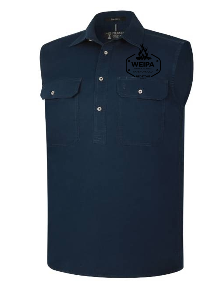 Redstone Women's Workshirt -French Navy Sleeveless