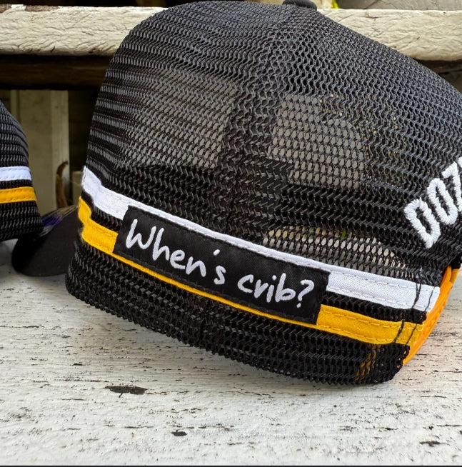 Gfour "Dozer Jockey"- Black-Trucker Cap