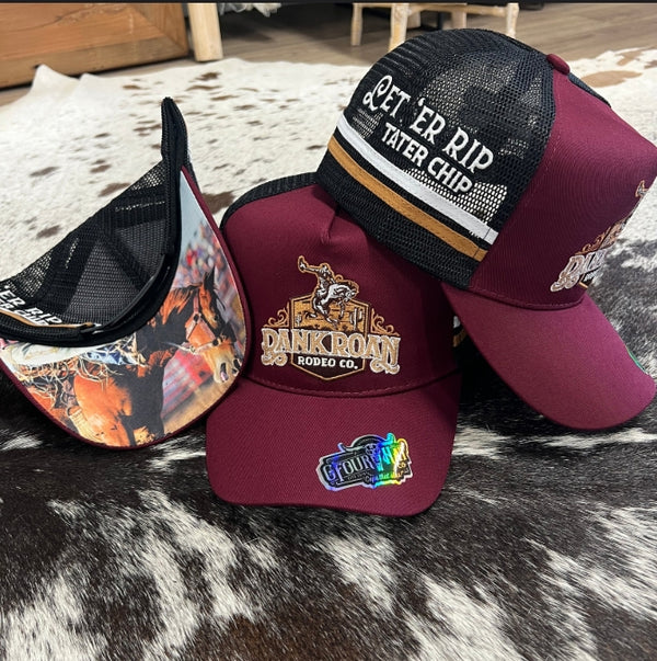 Gfour RRR "Chip Tater " - Maroon Trucker Cap