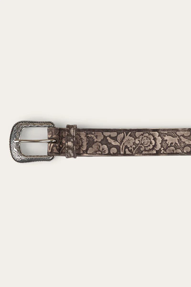 RINGERS WESTERN Sherwood Belt - Coffee