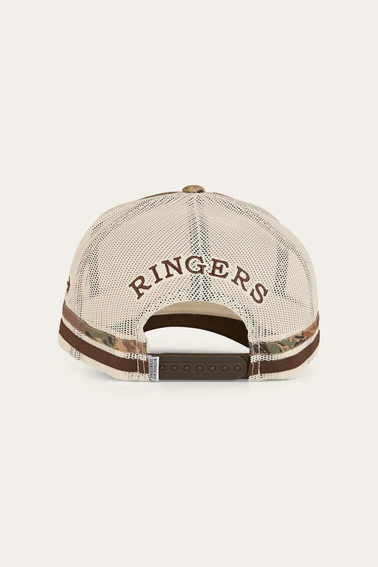 RINGERS WESTERN Shooter Deep Fit Trucker Cap - Camo