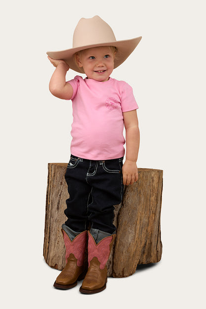 RINGERS WESTERN Signature Bull Babies T-Shirt - Pastel Pink / Candy