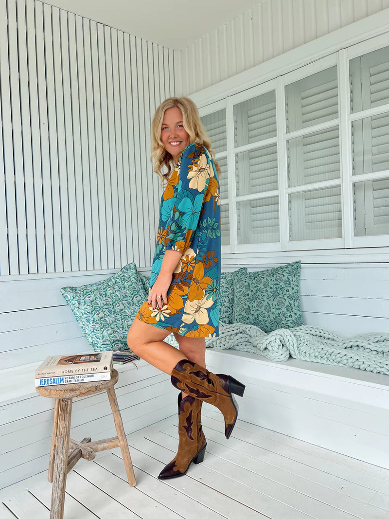 Stevie Print Lake Dress - JAASE