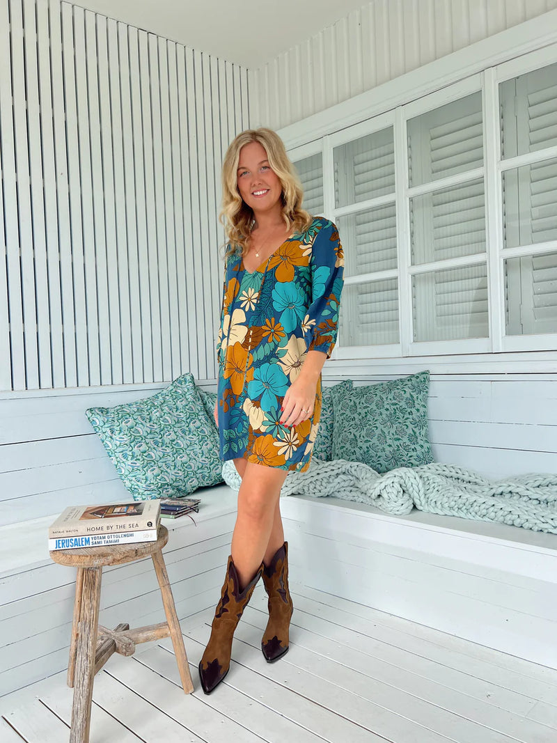 Stevie Print Lake Dress - JAASE