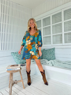 Stevie Print Lake Dress - JAASE