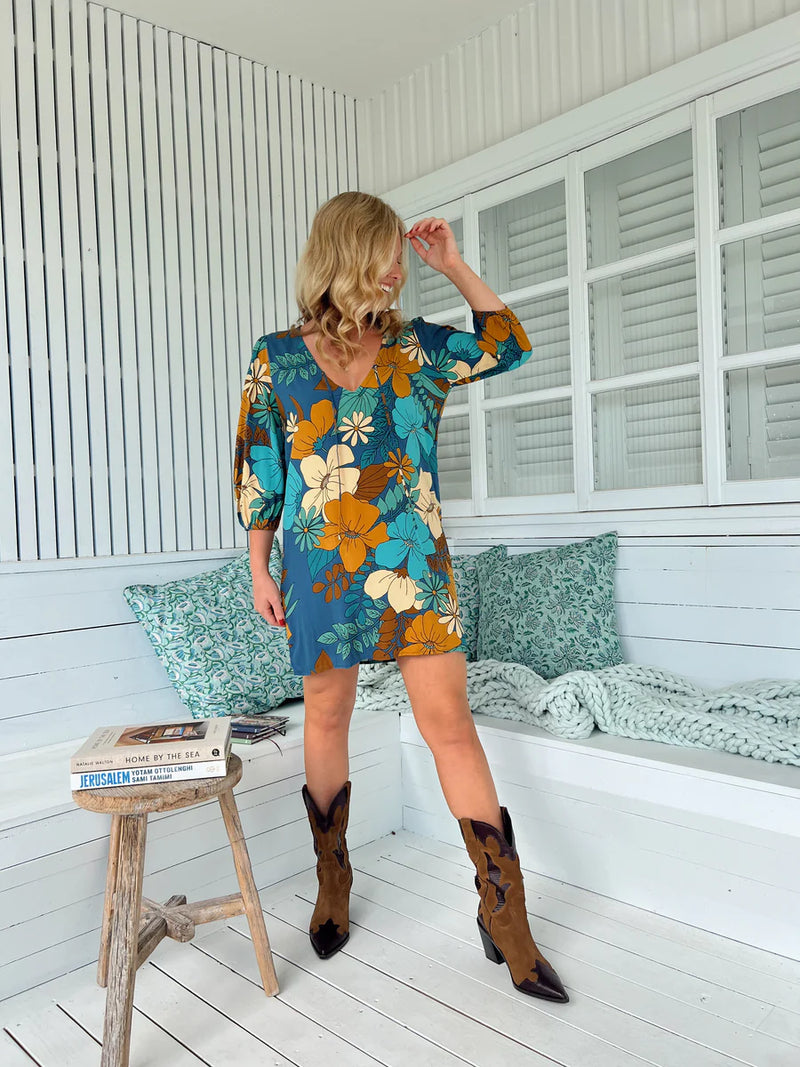 Stevie Print Lake Dress - JAASE