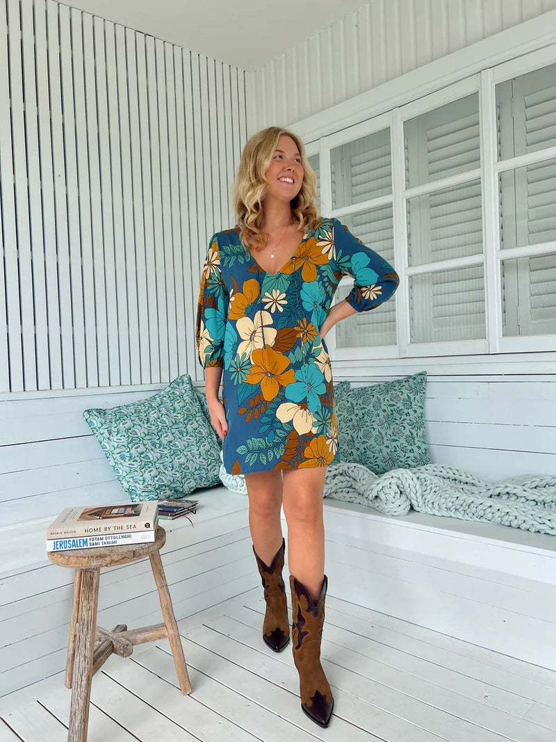 Stevie Print Lake Dress - JAASE