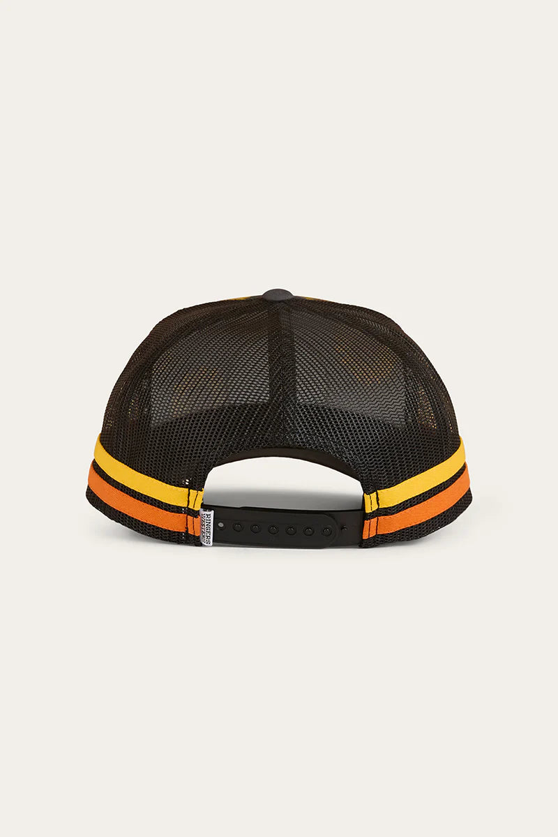RINGERS WESTERN Sunflowers Kids Trucker Cap - Black/Multi