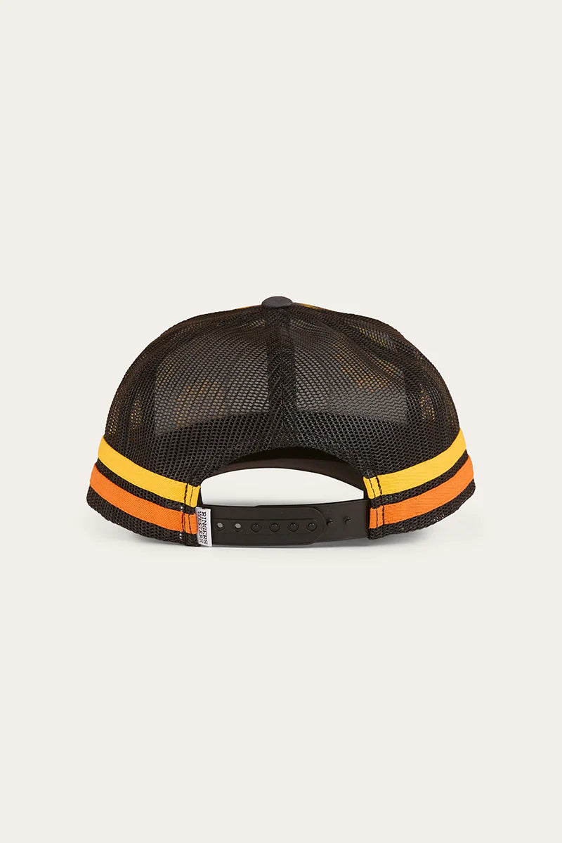 RINGERS WESTERN Sunflower Trucker Cap - Black/Multi