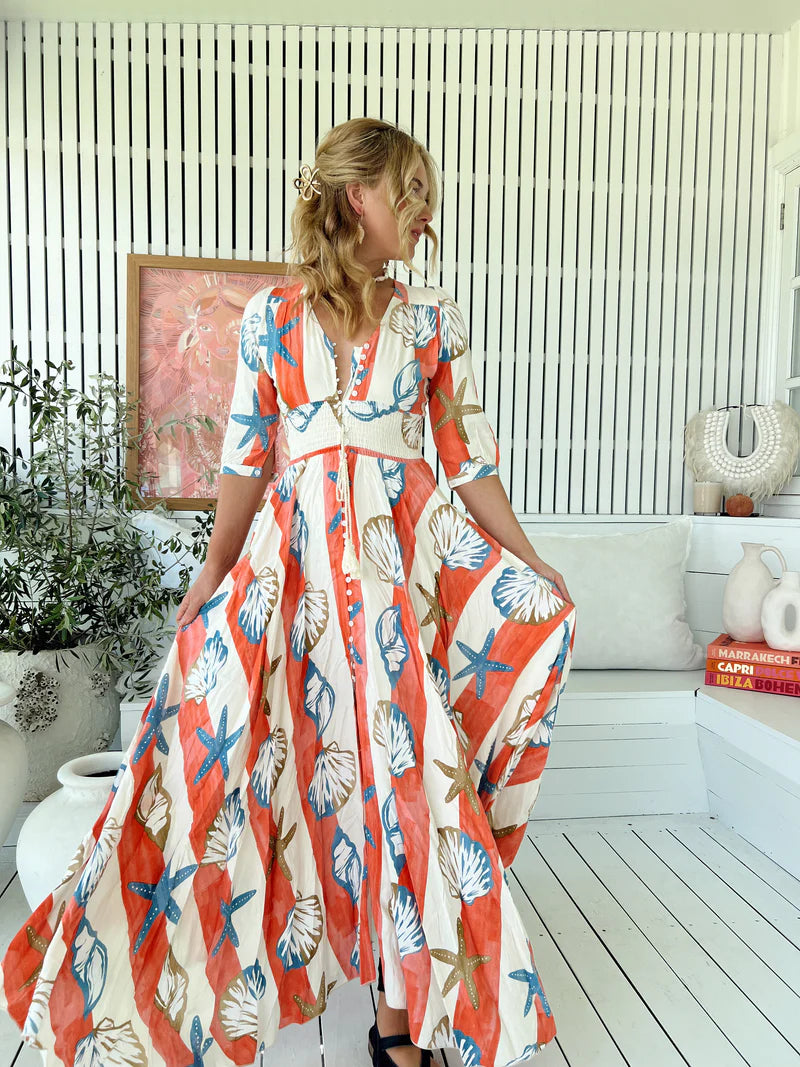 Long Island Print Indiana Maxi - JAASE