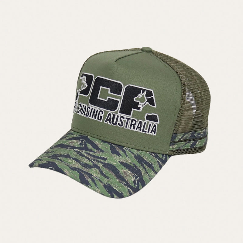PCA Green Camo PCA Trucker Cap