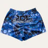 PCA-Digital Camo Footy Shorts - Blue