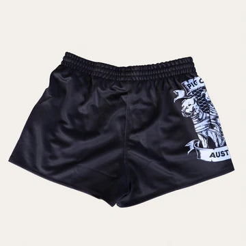 PCA Footy Shorts - A-TEAM -Black