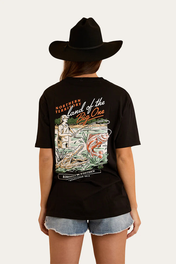 RINGERS WESTERN - Up North Unisex T-Shirt - Black