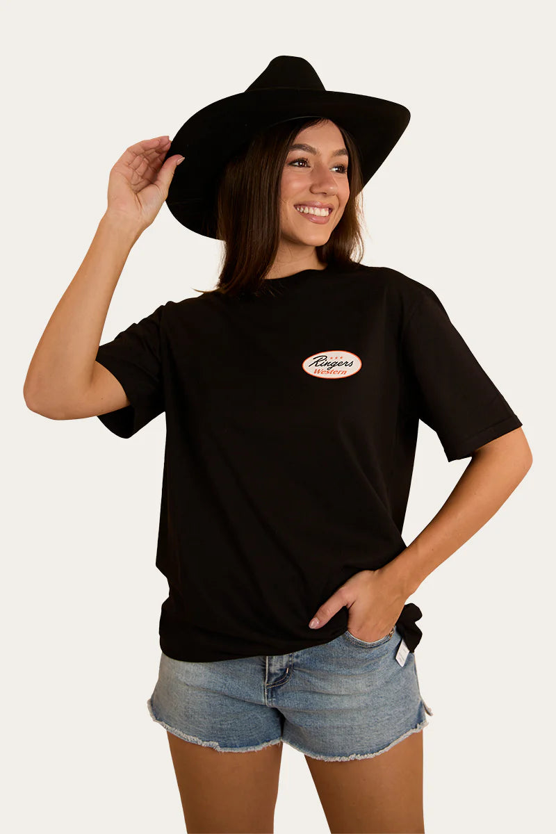 RINGERS WESTERN - Up North Unisex T-Shirt - Black