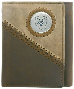 Two Toned - Ariat Tri-Fold Wallet